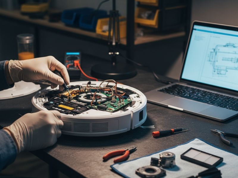 Conserto de Robô Aspirador Xiaomi